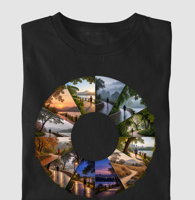 Camiseta Infantil - Um Ano em Movimento