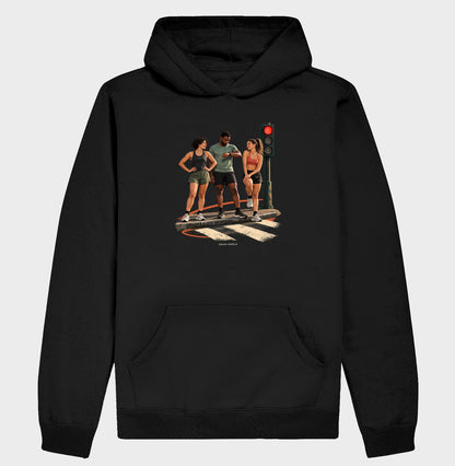 Hoodie Moletom - Semáforo Vermelho