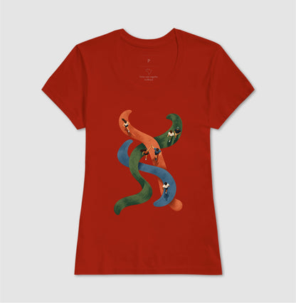 Camiseta Unissex - Rotas que se Cruzam