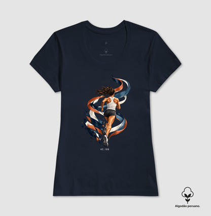 Camiseta Algodão Peruano - Dentro da Maratona
