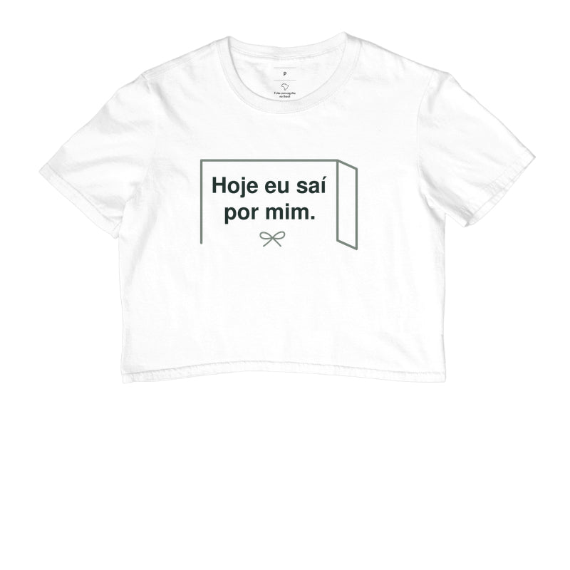 Cropped - Saída por Mim, Branca