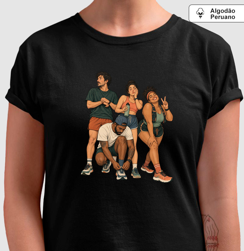Camiseta Algodão Peruano - Foto Antes da Largada
