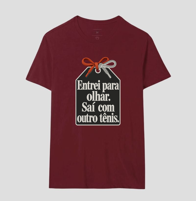 Camiseta Unissex - Catálogo de Tênis