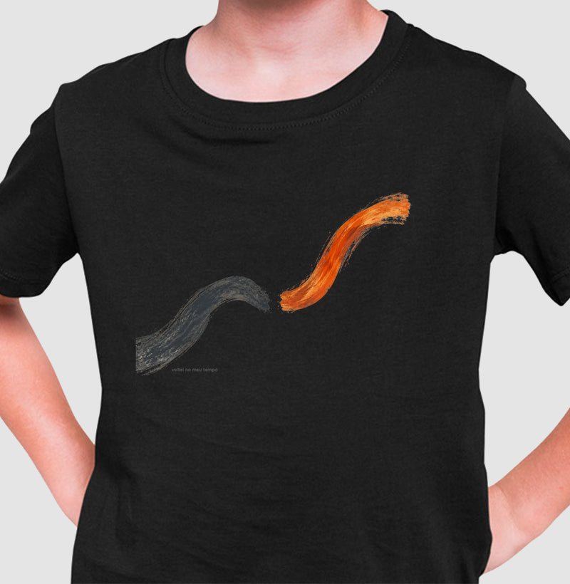 Camiseta Infantil - Voltei a Correr