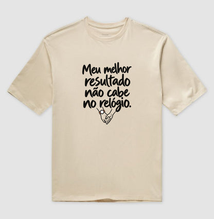 Camiseta Oversized - História Sem Número, Areia