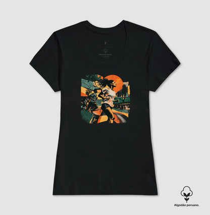 Camiseta Algodão peruano - Primeira luz