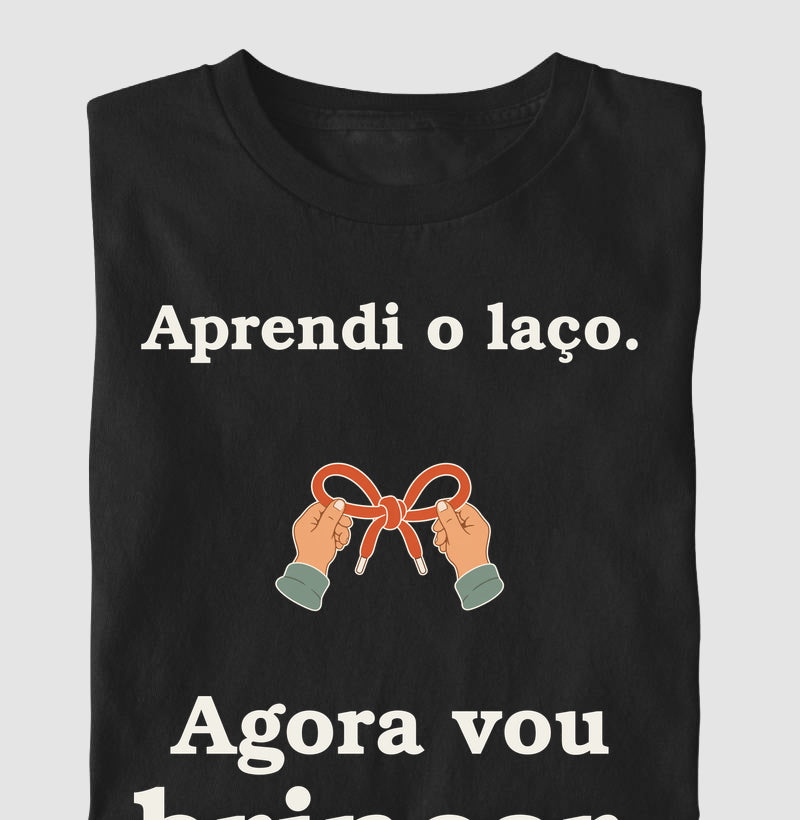 Camiseta Infantil - Laço Aprendido