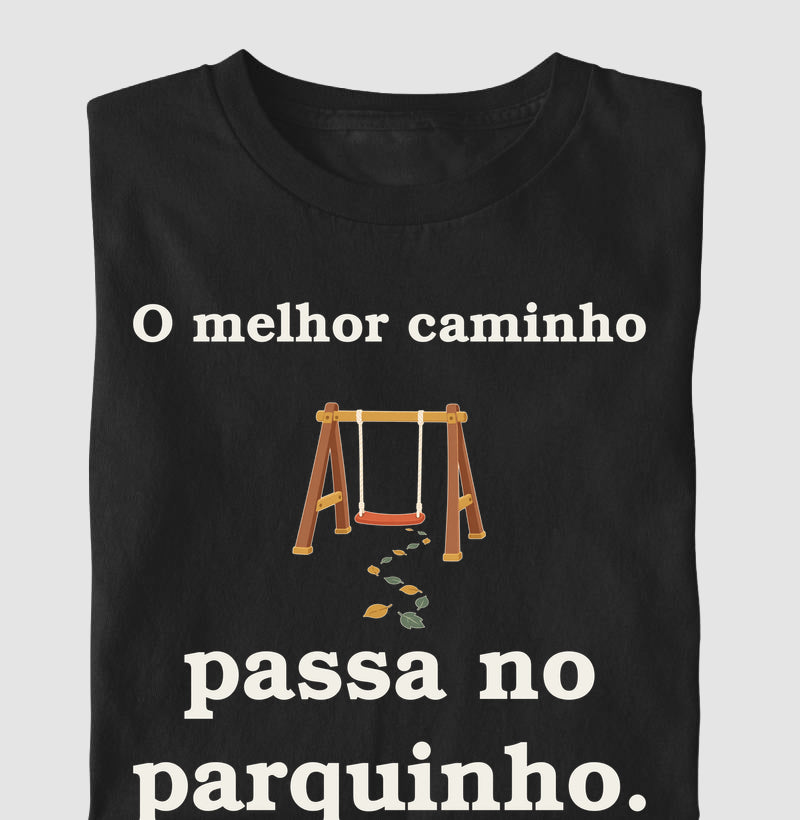 Camiseta Infantil - Caminho do Parquinho