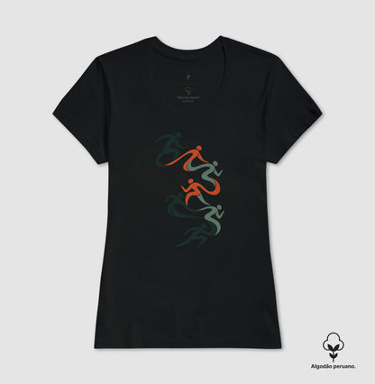 Camiseta Algodão Peruano - Movimento Contínuo