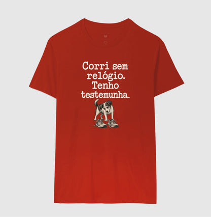 Camiseta Unissex - Relógio em Casa