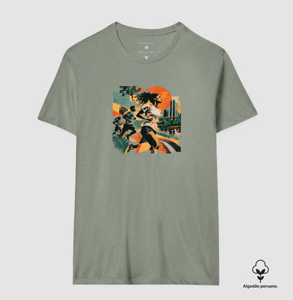 Camiseta Algodão peruano - Primeira luz