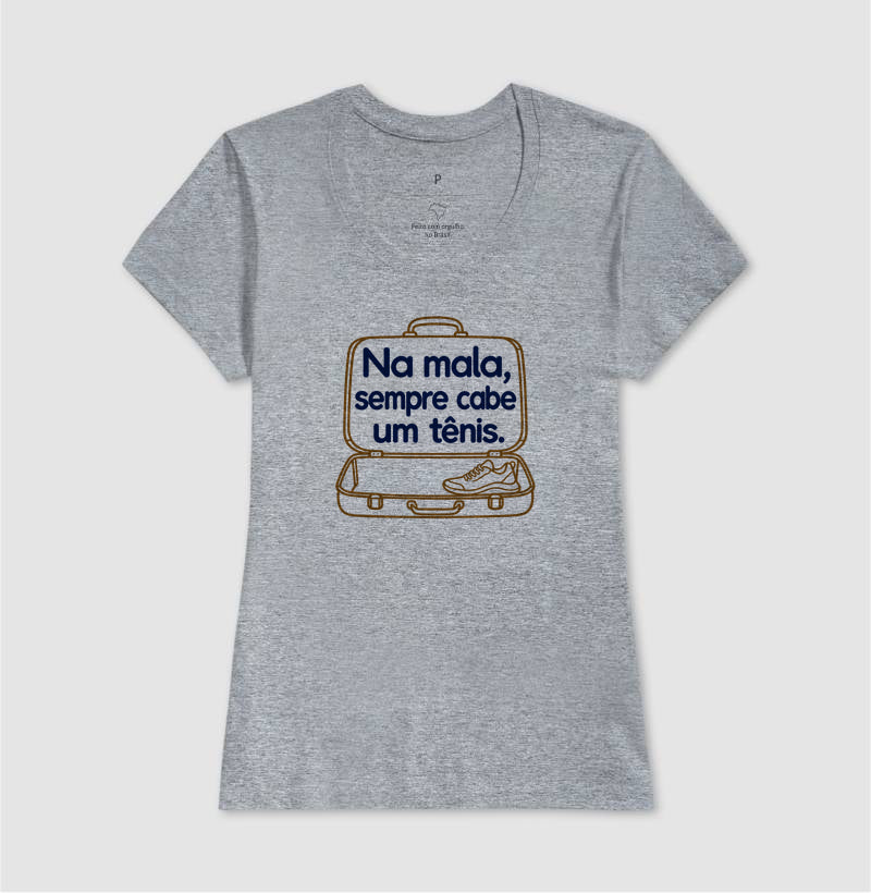 Camiseta Unissex - Correr de Férias