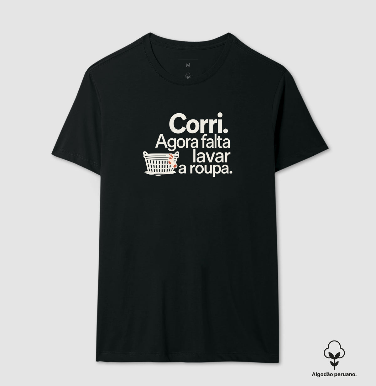 Camiseta Algodão Peruano - Roupa no Varal