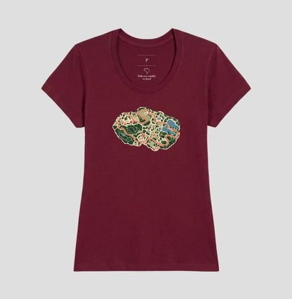 Camiseta Unissex - Mapa do Corre