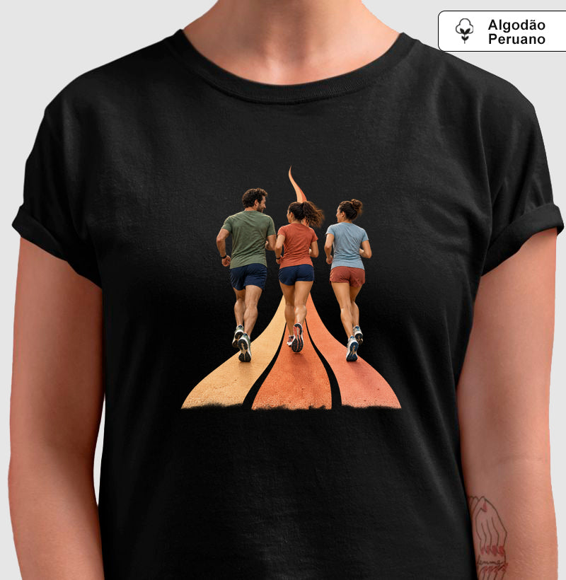 Camiseta Algodão Peruano - Último Quilômetro Juntos