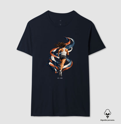 Camiseta Algodão Peruano - Dentro da Maratona