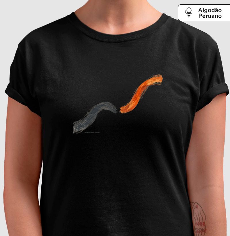 Camiseta Algodão Peruano - Voltei a Correr