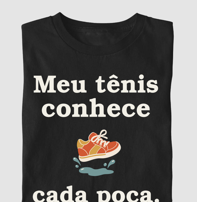 Camiseta Infantil - Conhecedor de Poças