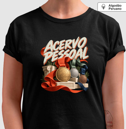 Camiseta Algodão Peruano - Museu de Medalhas