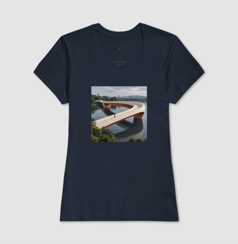 Camiseta Unissex - Pontes e Voltas