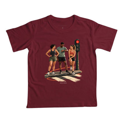 Camiseta Infantil - Semáforo Vermelho