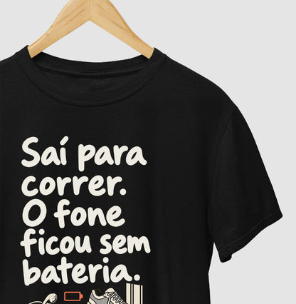 Camiseta Unissex - Fone Sem Carga
