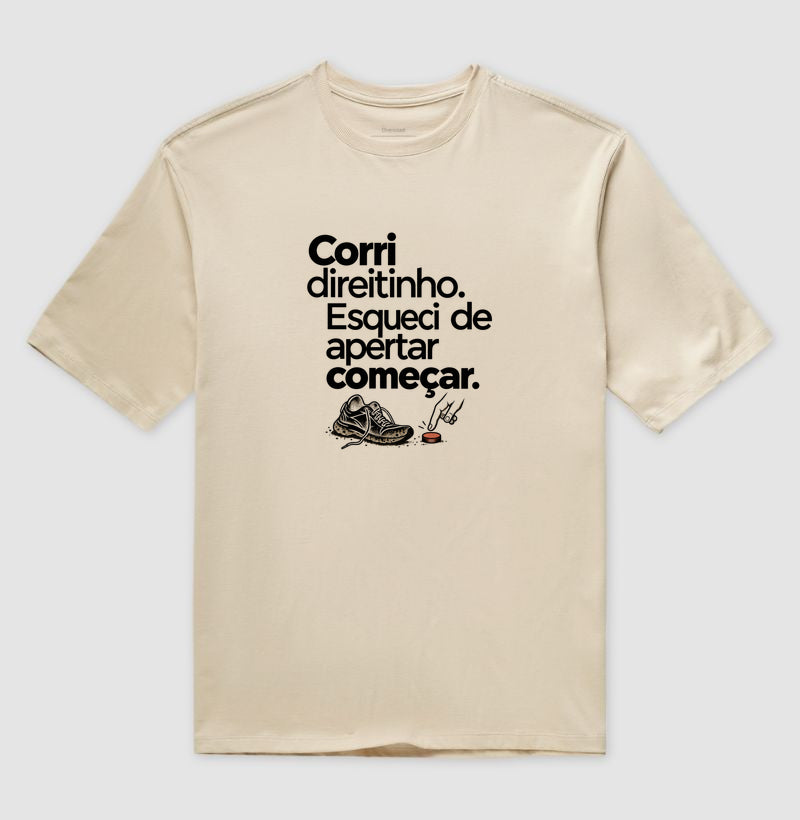 Camiseta Oversized - Botão Esquecido