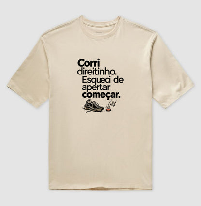 Camiseta Oversized - Botão Esquecido