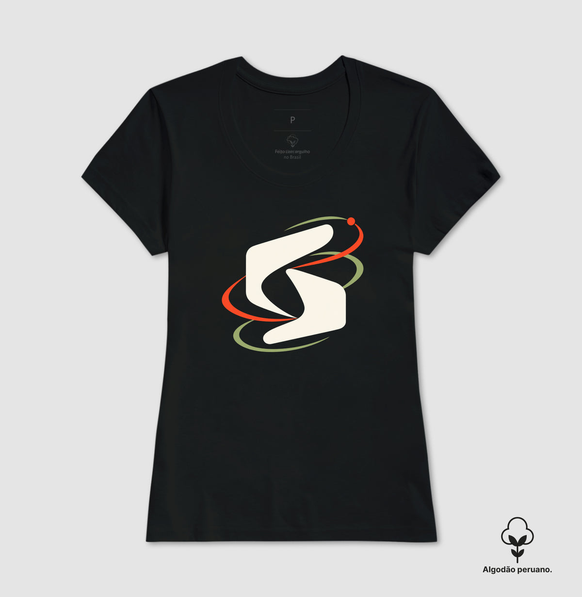 Camiseta Algodão Peruano - Sinal em Movimento