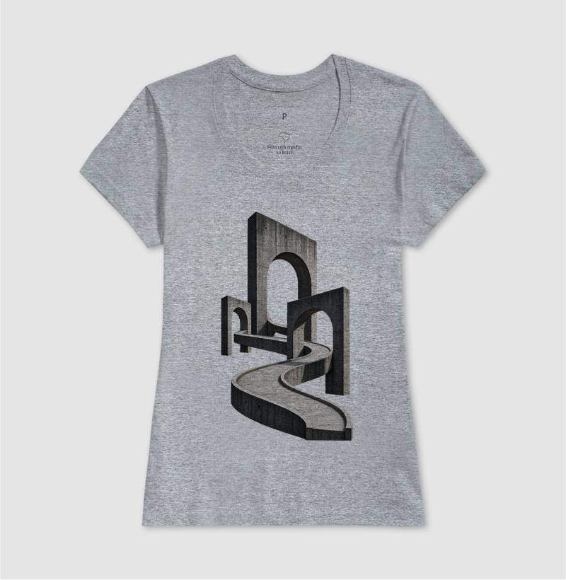 Camiseta Unissex - Horizonte de Concreto