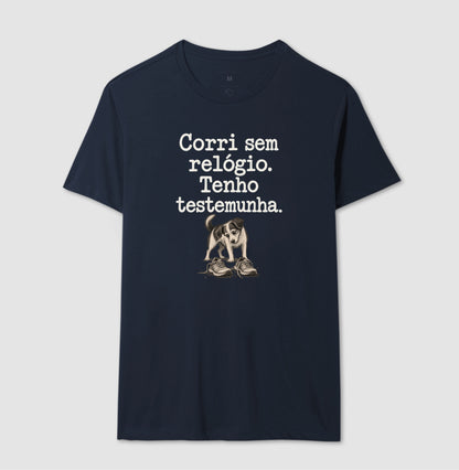 Camiseta Unissex - Relógio em Casa