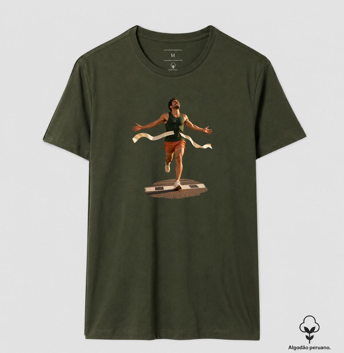 Camiseta Algodão Peruano - Chegada Particular