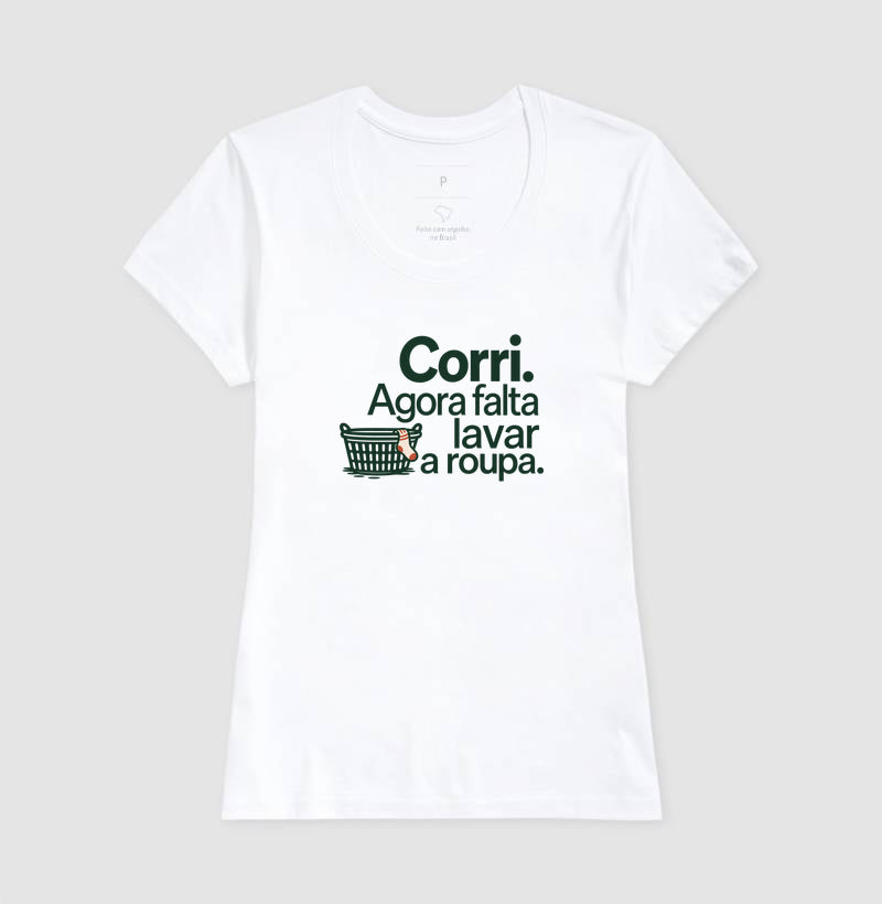 Camiseta Unissex - Roupa no Varal