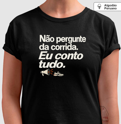 Camiseta Algodão Peruano - Cheguei no Assunto