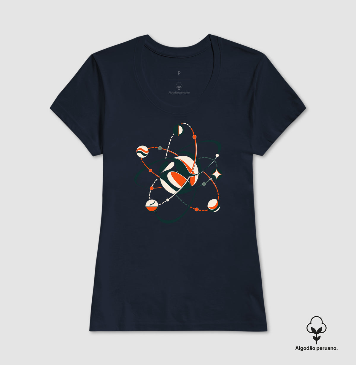 Camiseta Algodão Peruano - Órbita Runner