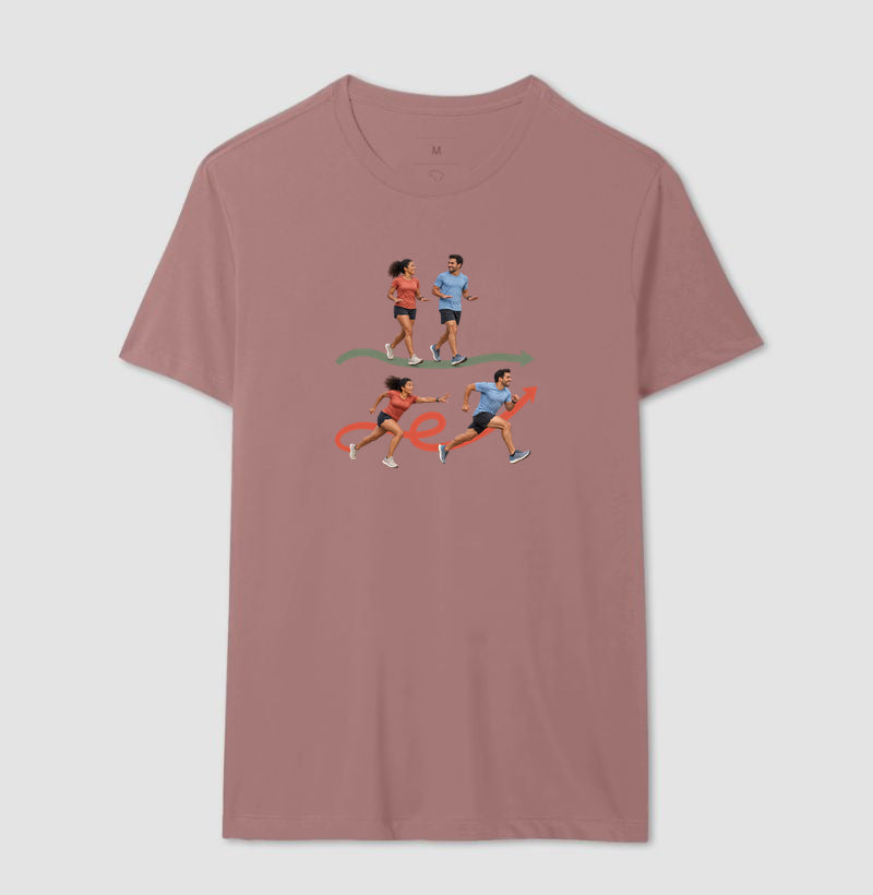 Camiseta Unissex - Pace Combinado