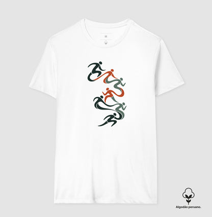 Camiseta Algodão Peruano - Movimento Contínuo