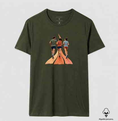 Camiseta Algodão Peruano - Último Quilômetro Juntos