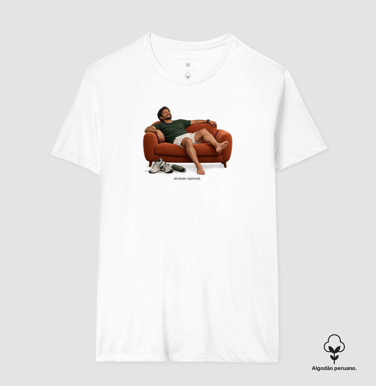 Camiseta Algodão Peruano - Recuperação Ativa