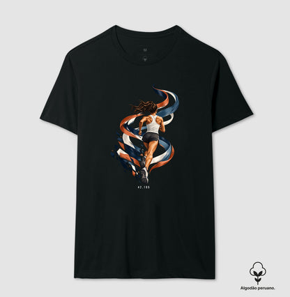 Camiseta Algodão Peruano - Dentro da Maratona