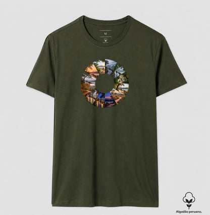 Camiseta Algodão Peruano - Um Ano em Movimento