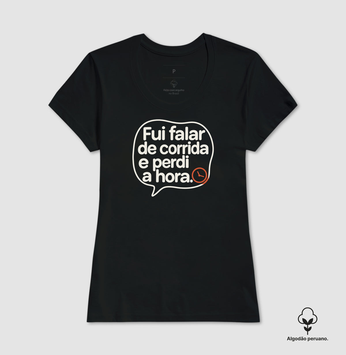 Camiseta Algodão Peruano - Assunto Preferido