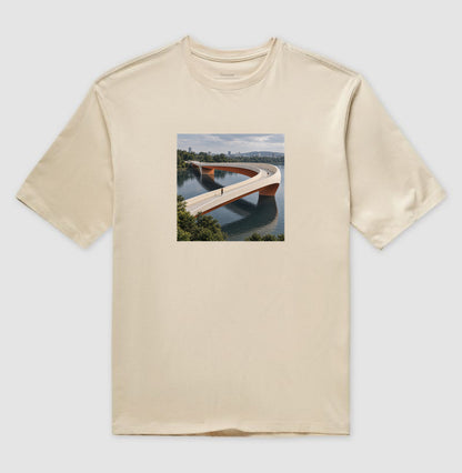 Camiseta Oversized - Pontes e Voltas