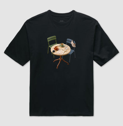 Camiseta Oversized - Mesa de Encontro