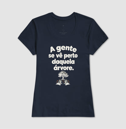 Camiseta Unissex - Ponto de Encontro, Feminino, Marinho