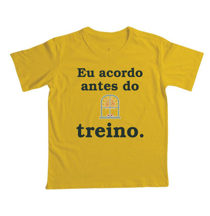 Camiseta Infantil - Despertador da Casa, Amarelo