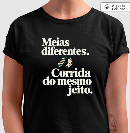 Camiseta Algodão Peruano - Par Diferente