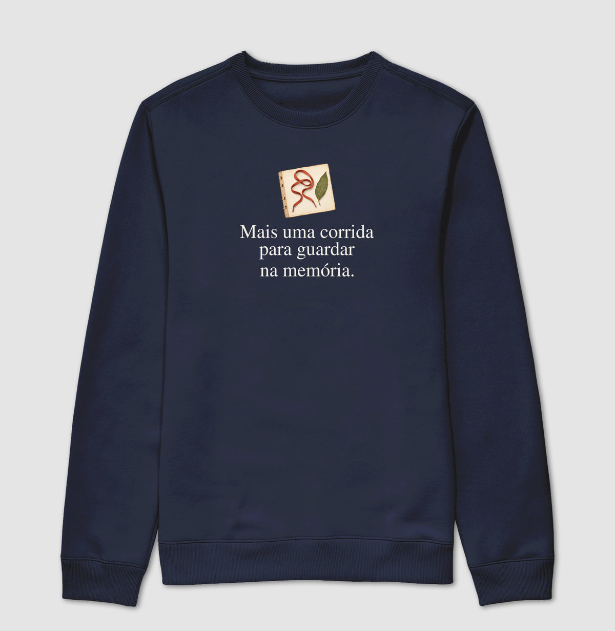 Suéter Moletom - História no Peito, Marinho