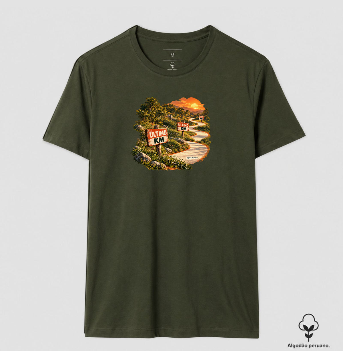Camiseta Algodão Peruano - Último Quilômetro