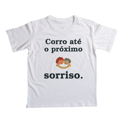 Camiseta Infantil - Volta de Sorrisos, Branca